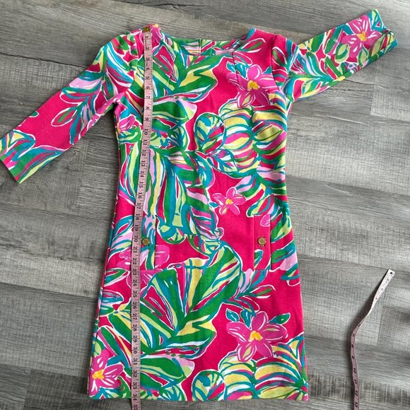 Lilly Pulitzer Multicolor Charlene Jungle Tumble Shift Dress (size S) - Picture 12 of 13